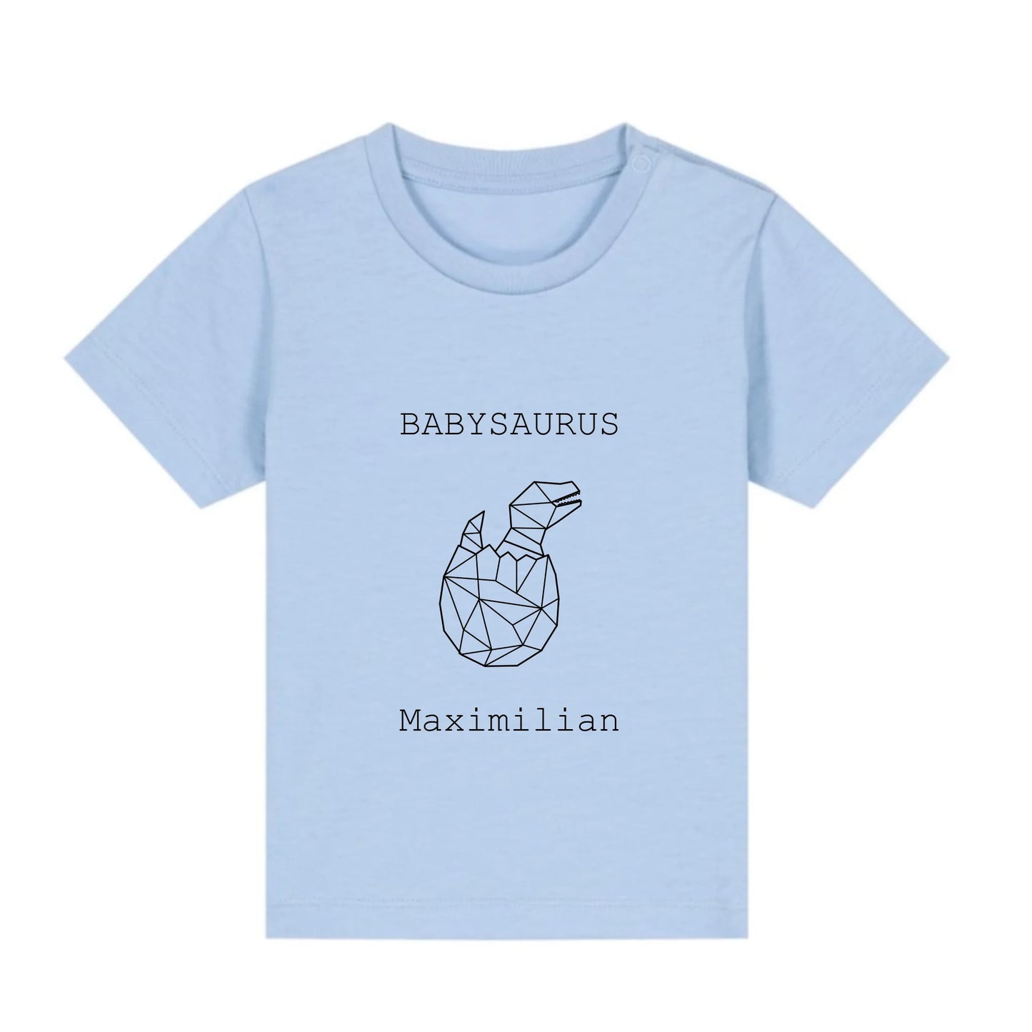 Babysaurus - Bio Baby Shirt *personalisierbar (mit Namen)*