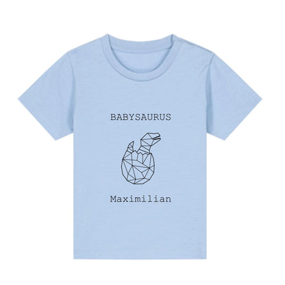 Babysaurus - Bio Baby Shirt *personalisierbar (mit Namen)*