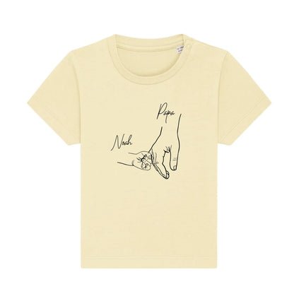 Hold my hand Dad - Bio Baby Shirt *personalisierbar*