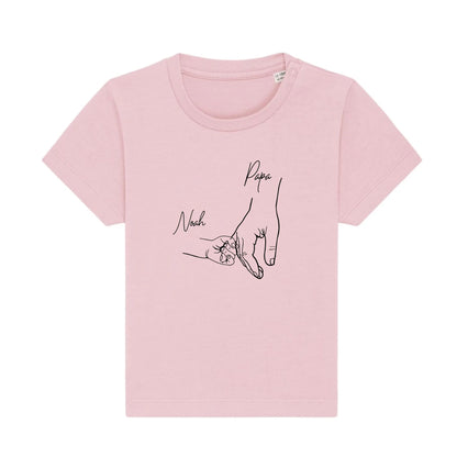 Hold my hand Dad - Bio Baby Shirt *personalisierbar*