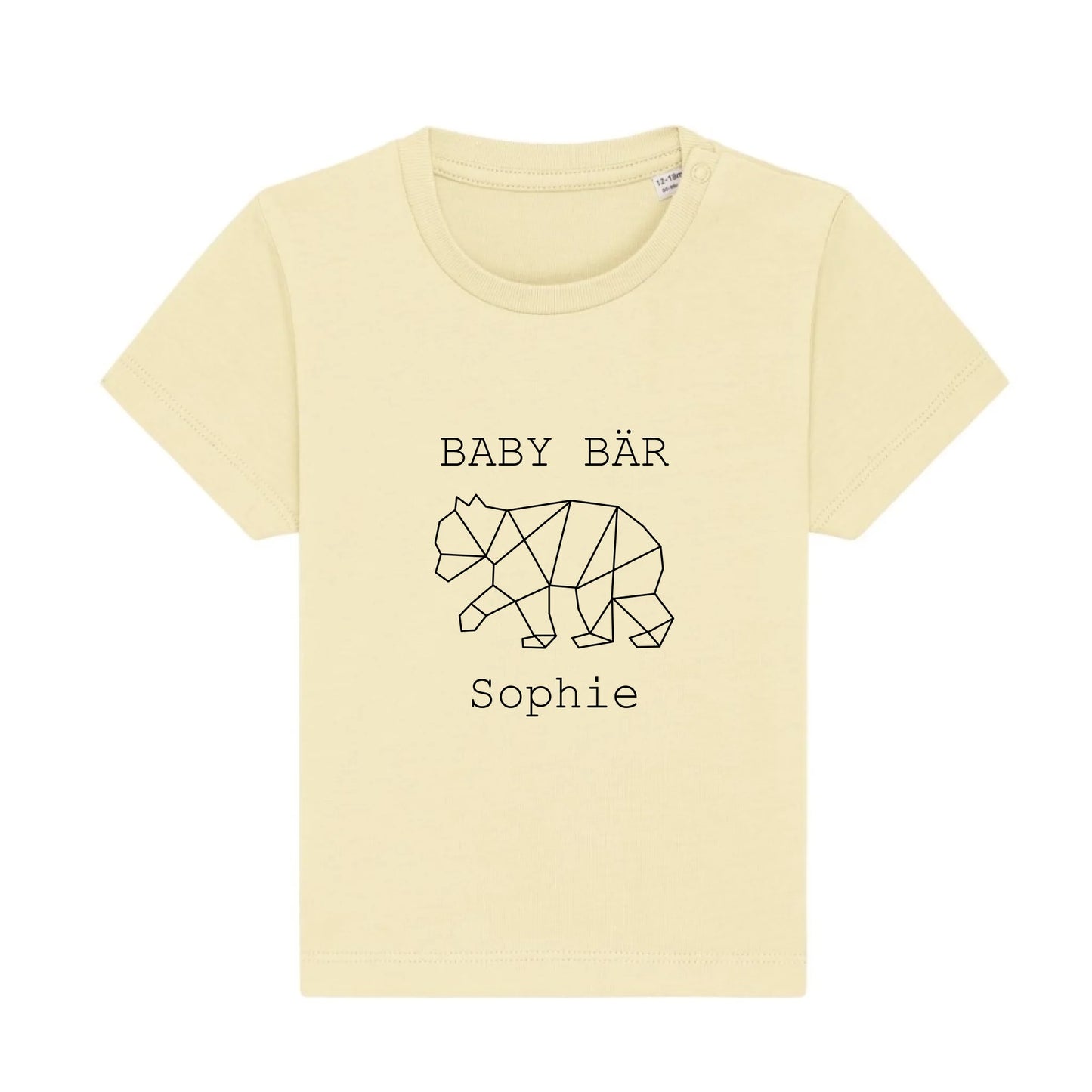Baby Bär - Bio Baby Shirt *personalisierbar (mit Namen)*