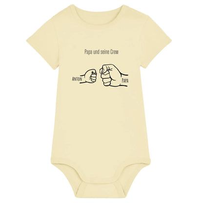 Papa und seine Crew - Bio Baby Body *personalisierbar*
