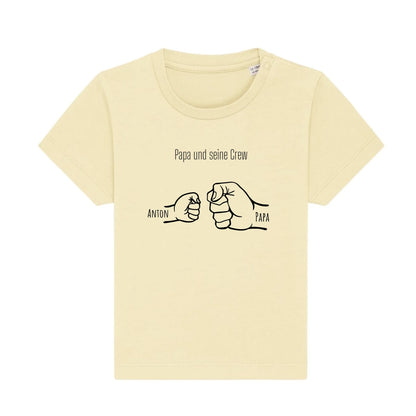 Papa und seine Crew - Bio Baby Shirt *personalisierbar*