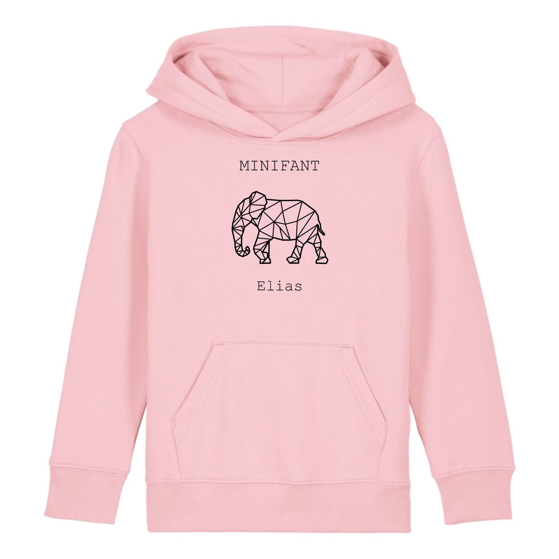 Minifant - Bio Kinder Hoodie *personalisierbar* Mini Cruiser Hoodie 2.0 ST ST Cotton-Pink