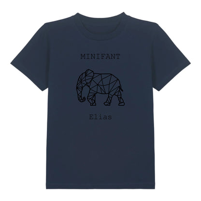 Minifant - Bio Kinder Shirt *personalisierbar* Mini Creator Shirt 2.0 ST ST French-Navy