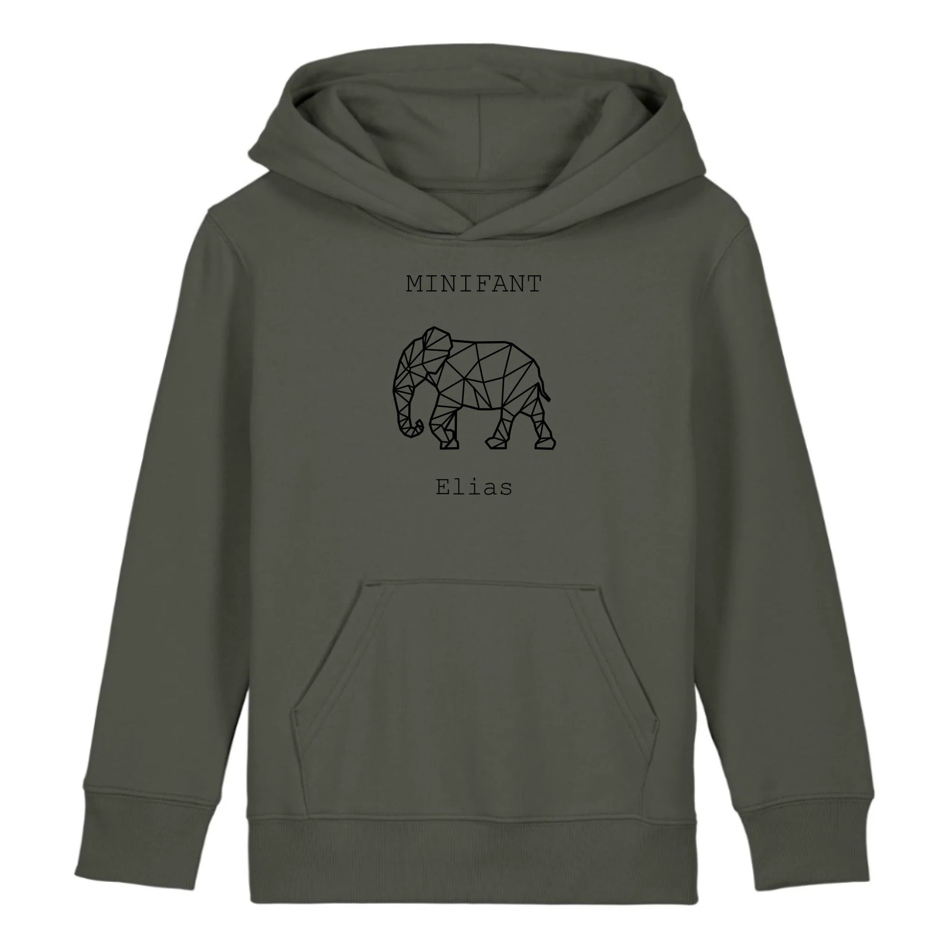 Minifant - Bio Kinder Hoodie *personalisierbar* Mini Cruiser Hoodie 2.0 ST ST Khaki