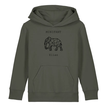Minifant - Bio Kinder Hoodie *personalisierbar* Mini Cruiser Hoodie 2.0 ST ST Khaki