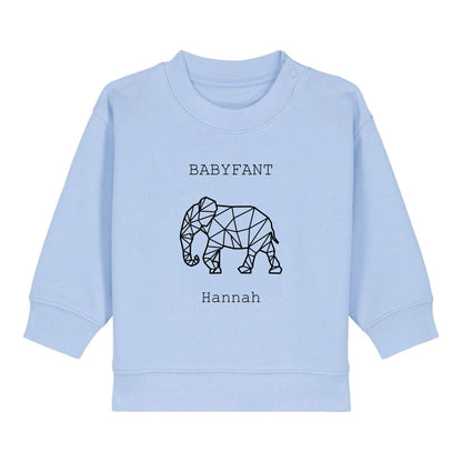 Babyfant - Bio Baby Sweatshirt *personalisierbar*