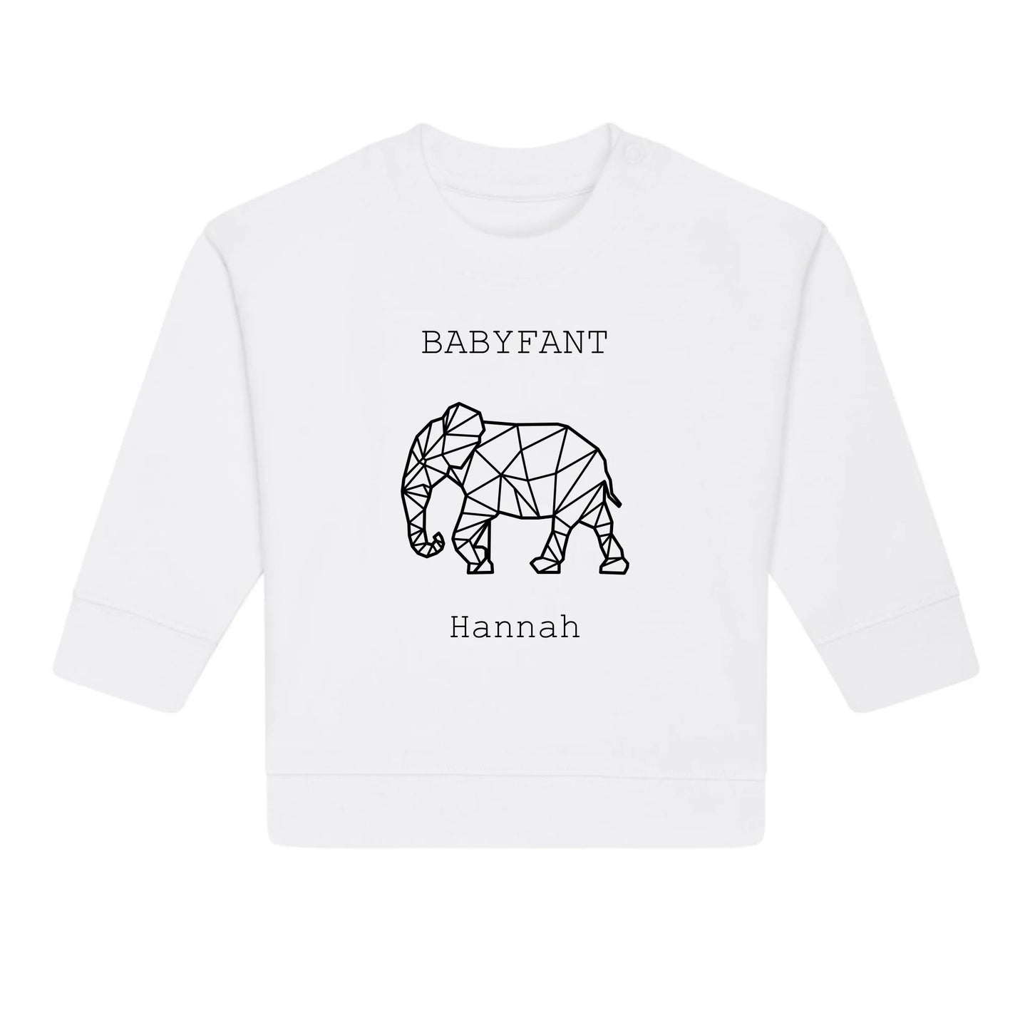 Babyfant - Bio Baby Sweatshirt *personalisierbar*