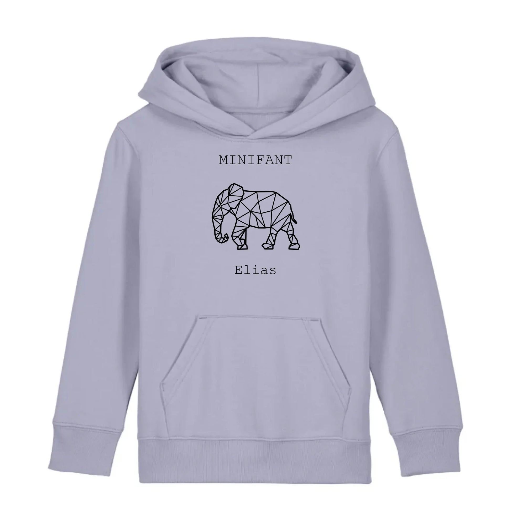 Minifant - Bio Kinder Hoodie *personalisierbar* Mini Cruiser Hoodie 2.0 ST ST Lavender