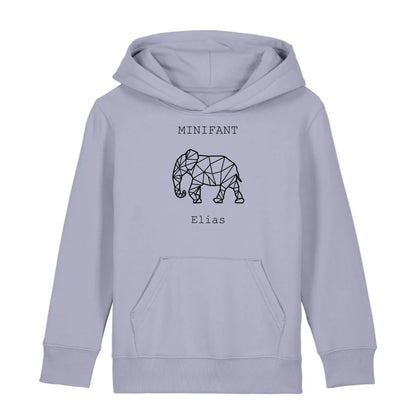 Minifant - Bio Kinder Hoodie *personalisierbar* Mini Cruiser Hoodie 2.0 ST ST Lavender