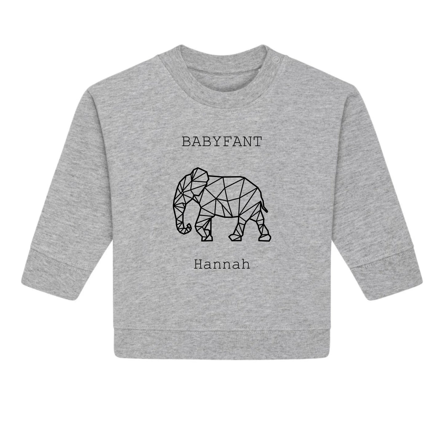 Babyfant - Bio Baby Sweatshirt *personalisierbar*