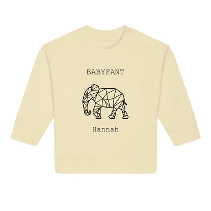 Babyfant - Bio Baby Sweatshirt *personalisierbar*