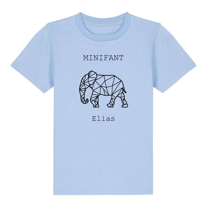 Minifant - Bio Kinder Shirt *personalisierbar* Mini Creator Shirt 2.0 ST ST Blue-Soul