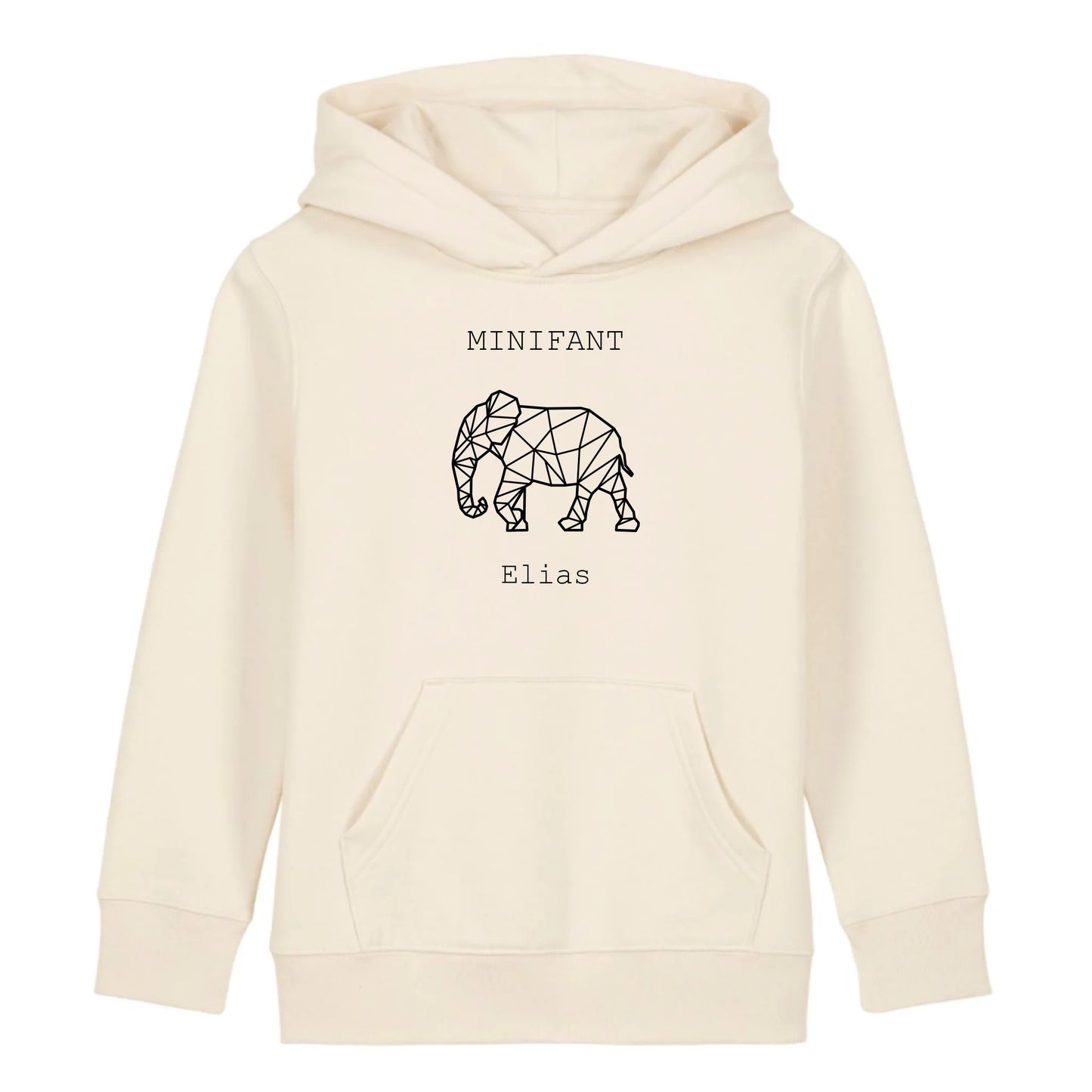 Minifant - Bio Kinder Hoodie *personalisierbar* Mini Cruiser Hoodie 2.0 ST ST Natural-Raw