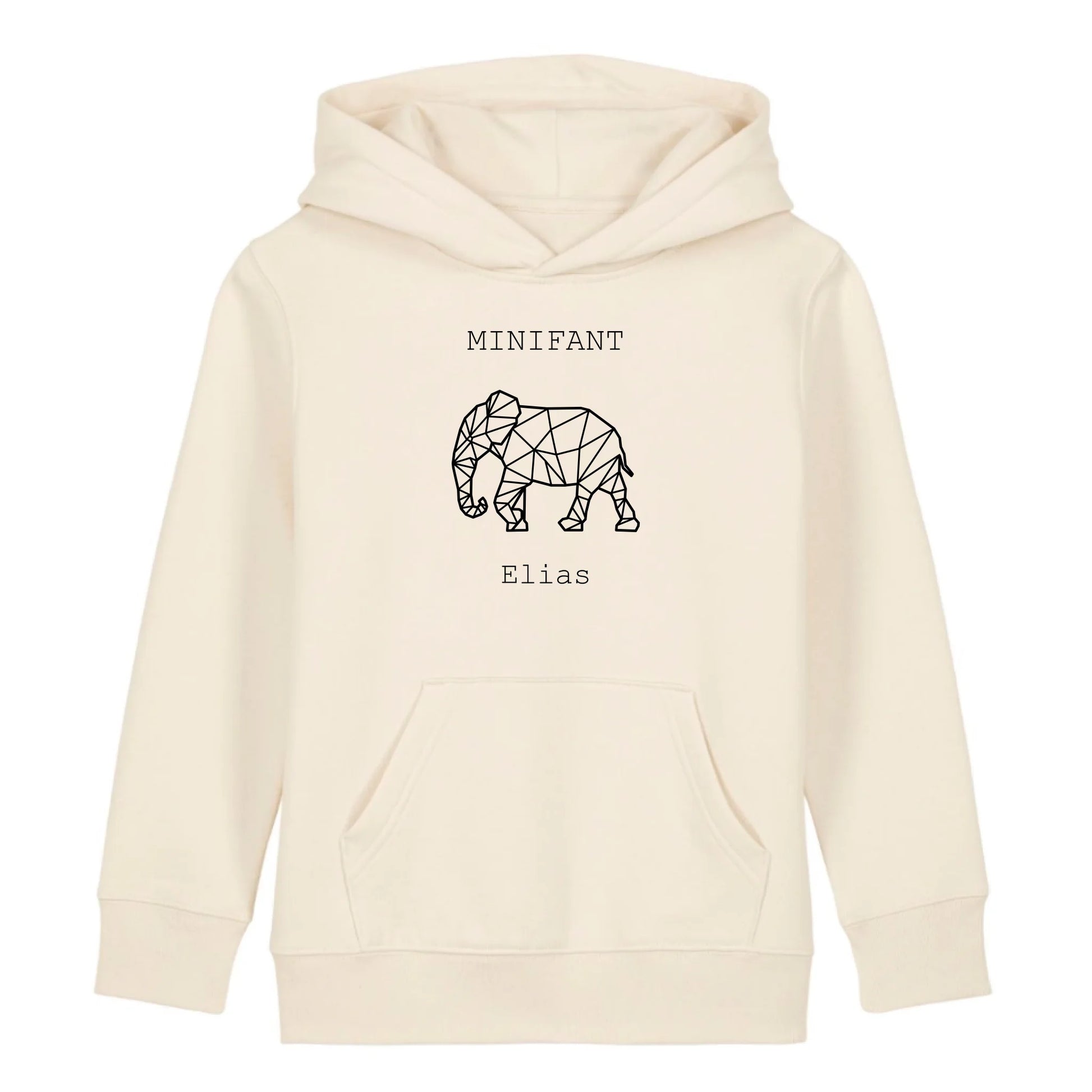 Minifant - Bio Kinder Hoodie *personalisierbar* Mini Cruiser Hoodie 2.0 ST ST Natural-Raw
