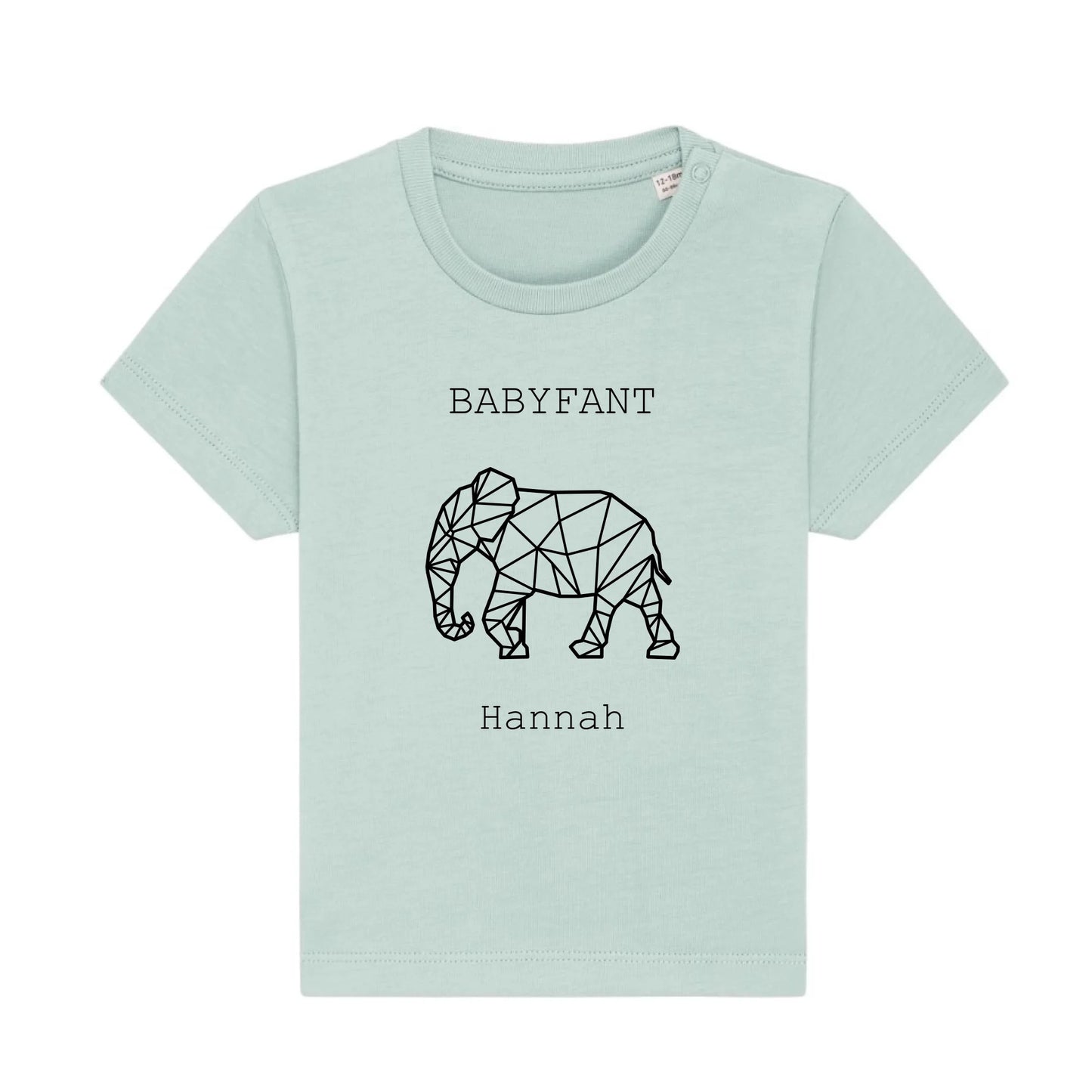 Babyfant - Bio Baby Shirt *personalisierbar* Baby Creator T-Shirt ST ST NEU Caribbean-Blue