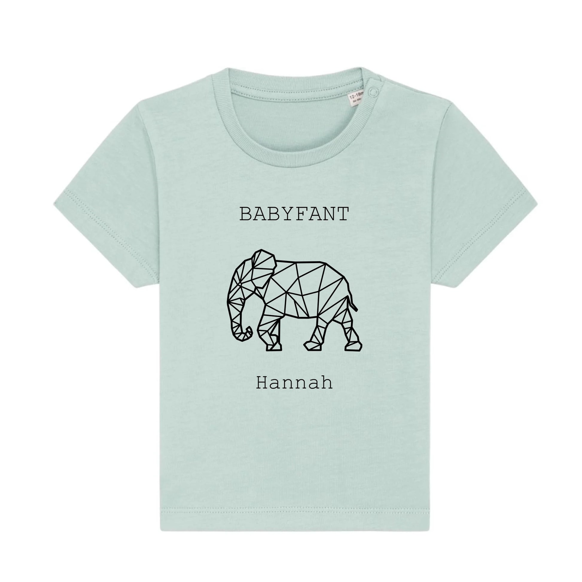 Babyfant - Bio Baby Shirt *personalisierbar* Baby Creator T-Shirt ST ST NEU Caribbean-Blue