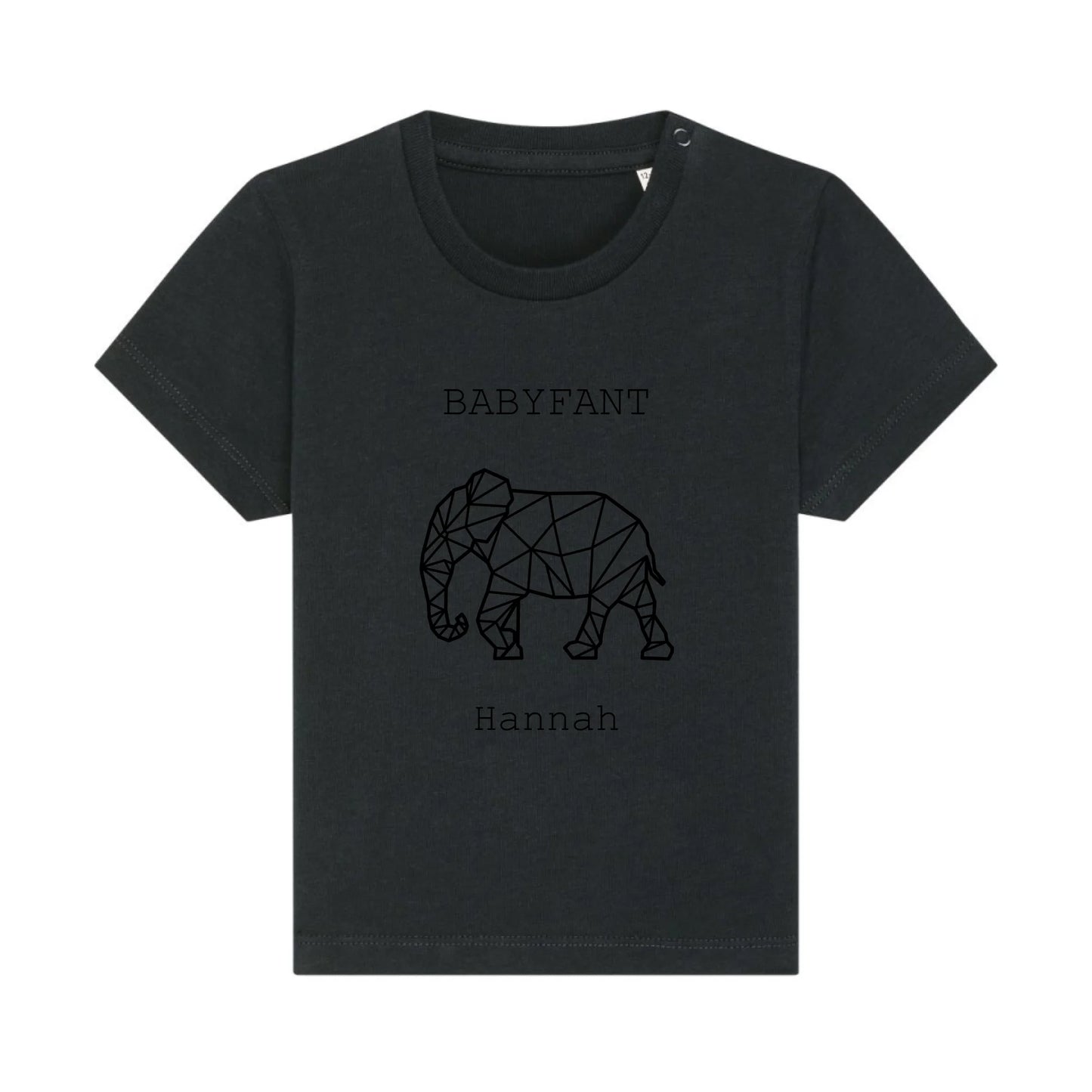 Babyfant - Bio Baby Shirt *personalisierbar* Baby Creator T-Shirt ST ST NEU Black
