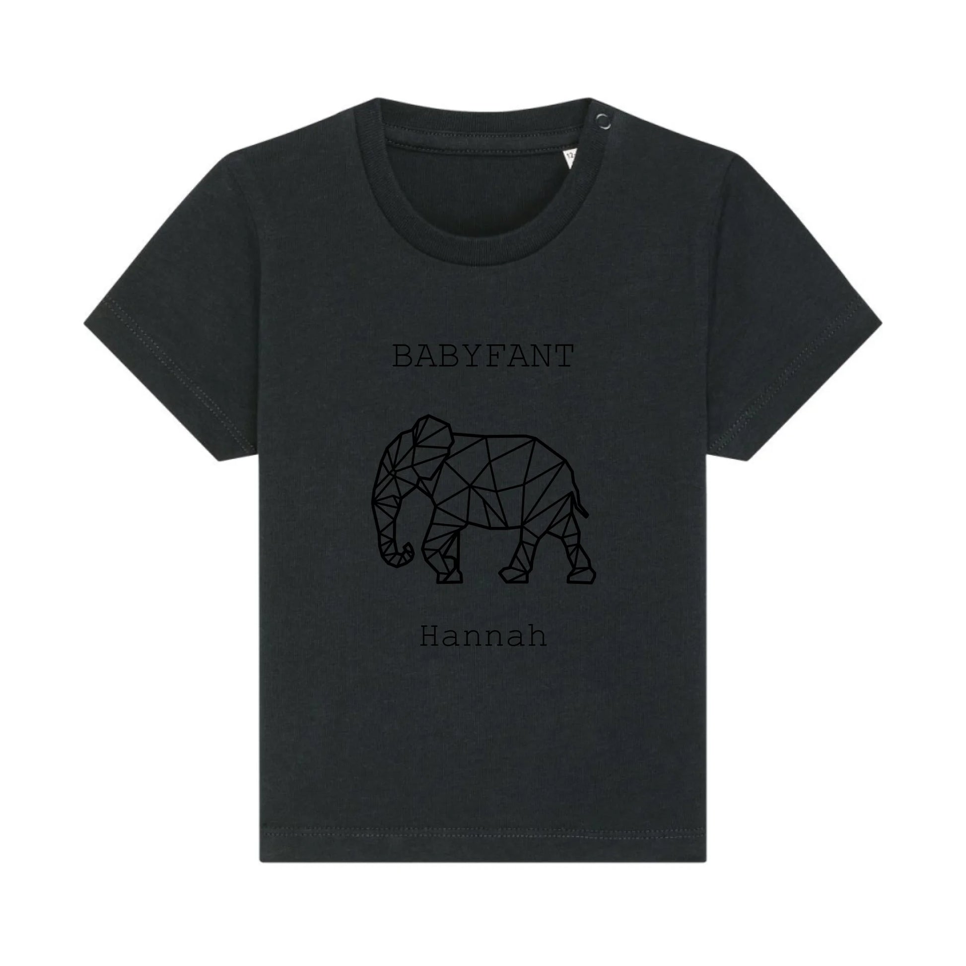 Babyfant - Bio Baby Shirt *personalisierbar* Baby Creator T-Shirt ST ST NEU Black