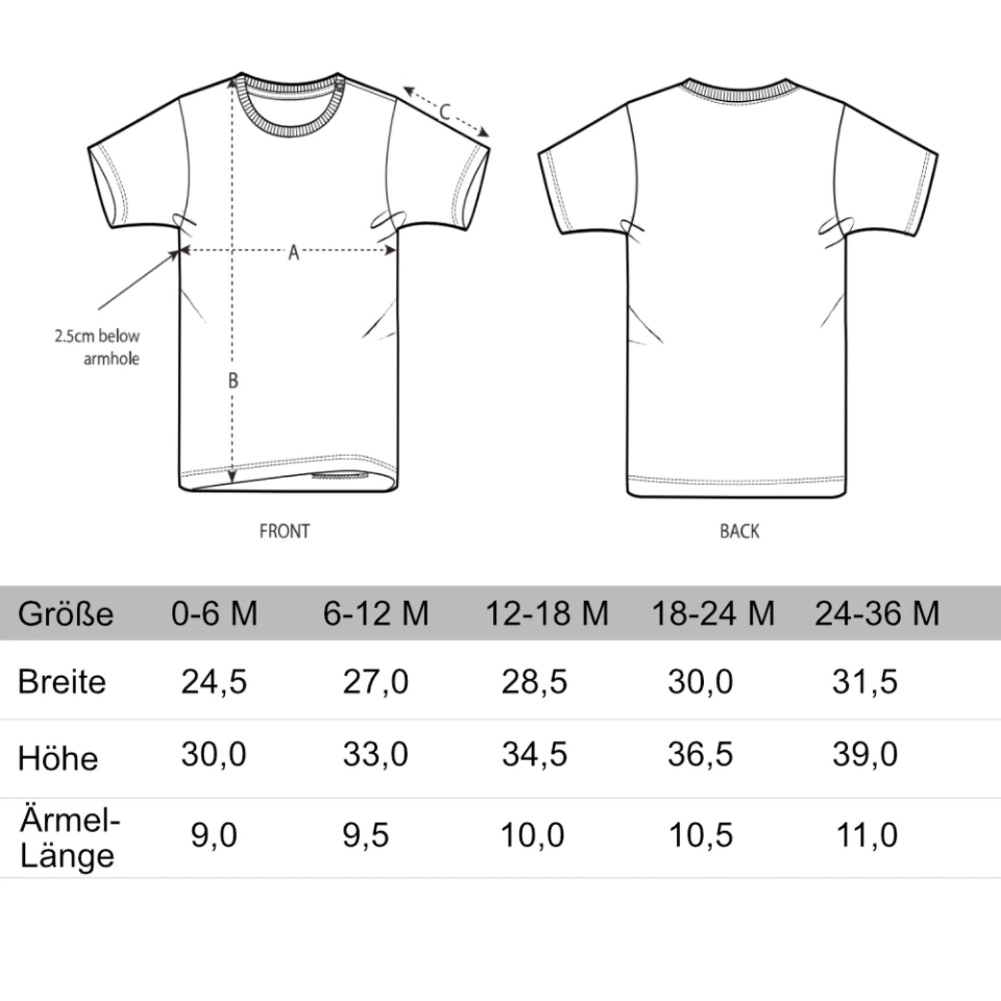 Babyfant - Bio Baby Shirt *personalisierbar*