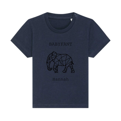 Babyfant - Bio Baby Shirt *personalisierbar* Baby Creator T-Shirt ST ST NEU French-Navy