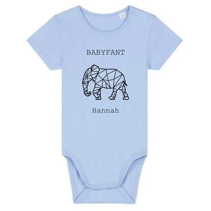 Babyfant - Bio Baby Body *personalisierbar* Baby Body ST ST Blue-Soul