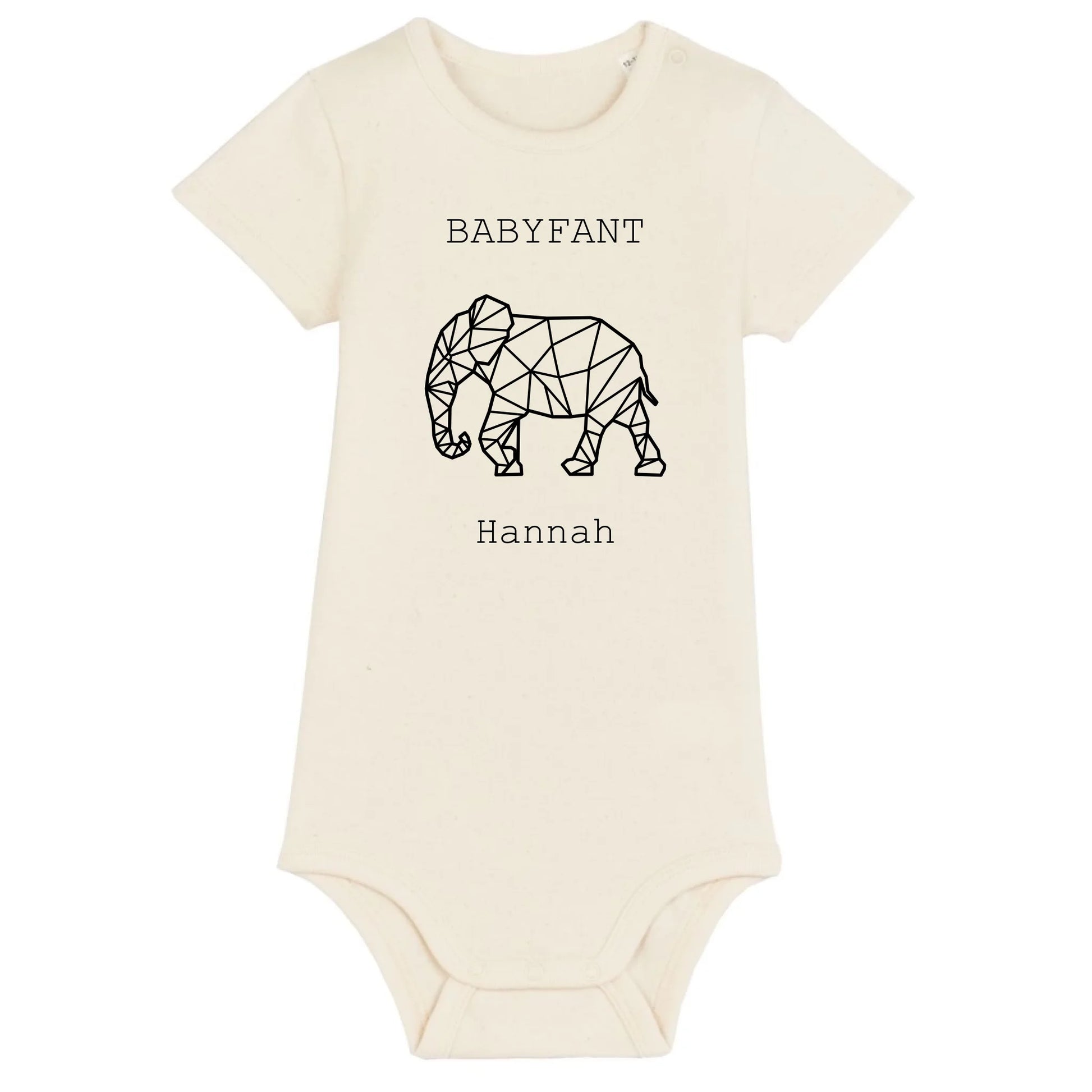 Babyfant - Bio Baby Body *personalisierbar* Baby Body ST ST Natural-Raw