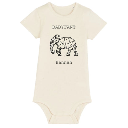 Babyfant - Bio Baby Body *personalisierbar* Baby Body ST ST Natural-Raw