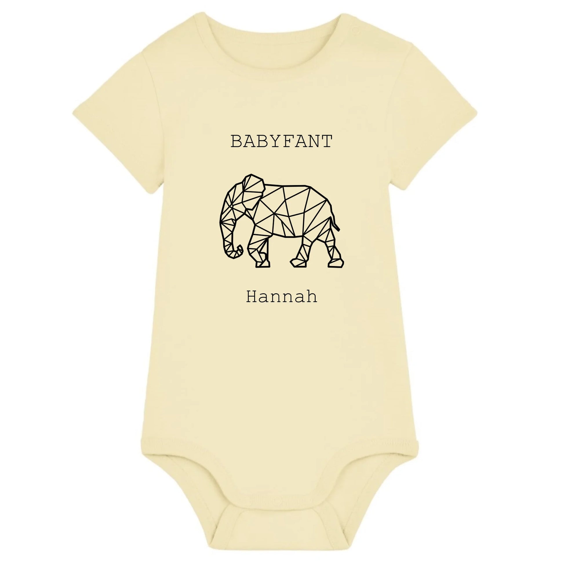 Babyfant - Bio Baby Body *personalisierbar* Baby Body ST ST Butter