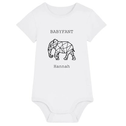 Babyfant - Bio Baby Body *personalisierbar* Baby Body ST ST White