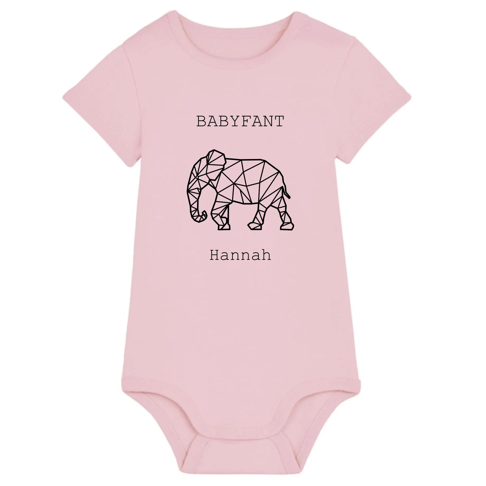 Babyfant - Bio Baby Body *personalisierbar* Baby Body ST ST Cotton-Pink