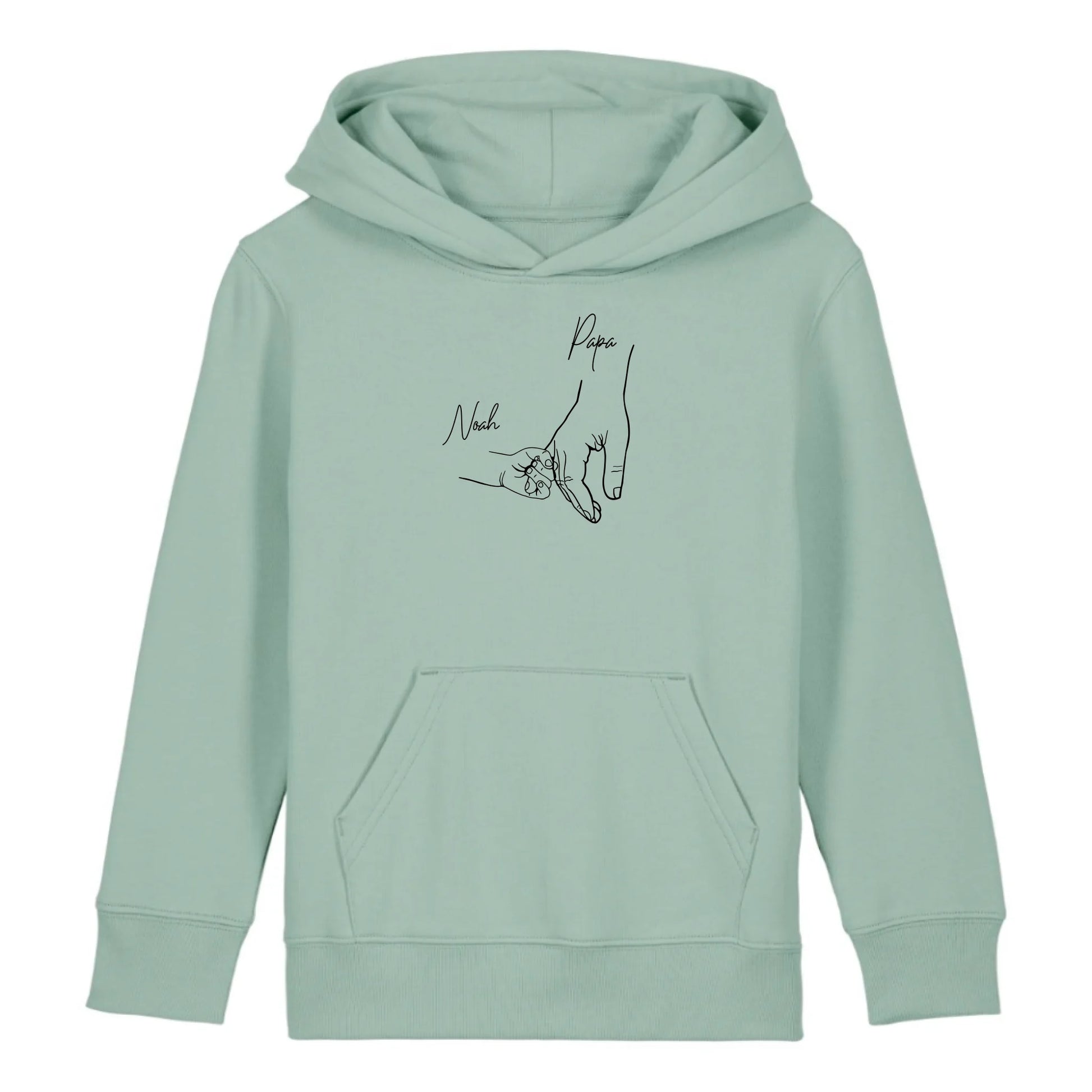 Hold my hand Dad - Bio Kinder Hoodie *personalisierbar* Mini Cruiser Hoodie 2.0 ST ST