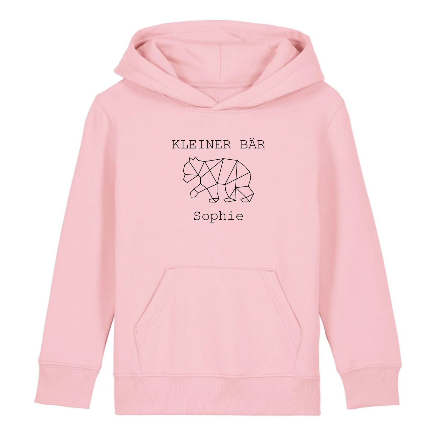 Kleiner Bär - Bio Kinder Hoodie *personalisierbar (mit Namen)*