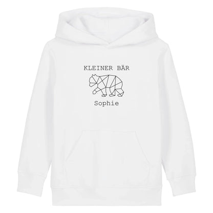 Kleiner Bär - Bio Kinder Hoodie *personalisierbar (mit Namen)*