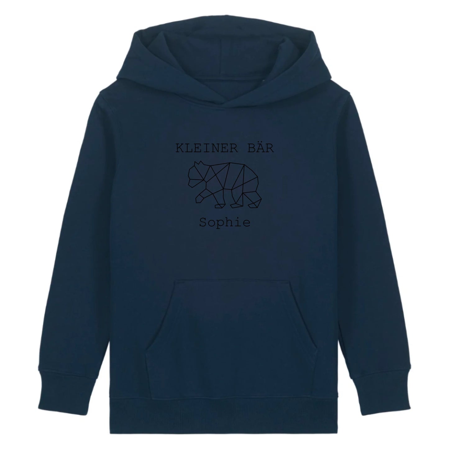 Kleiner Bär - Bio Kinder Hoodie *personalisierbar (mit Namen)*