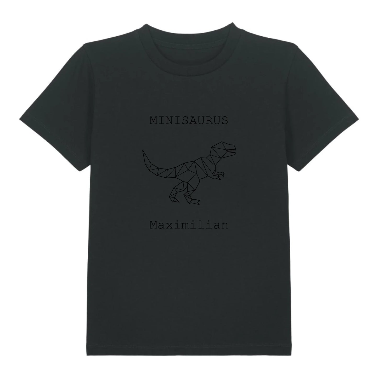 Minisaurus - Bio Kinder Shirt *personalisierbar (mit Namen)* Mini Creator Shirt 2.0 ST ST Black