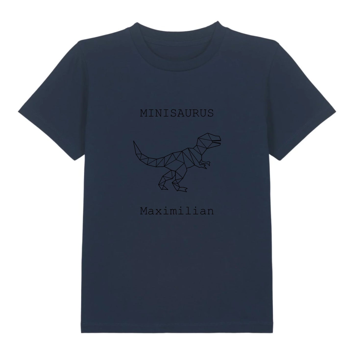 Minisaurus - Bio Kinder Shirt *personalisierbar (mit Namen)* Mini Creator Shirt 2.0 ST ST French-Navy