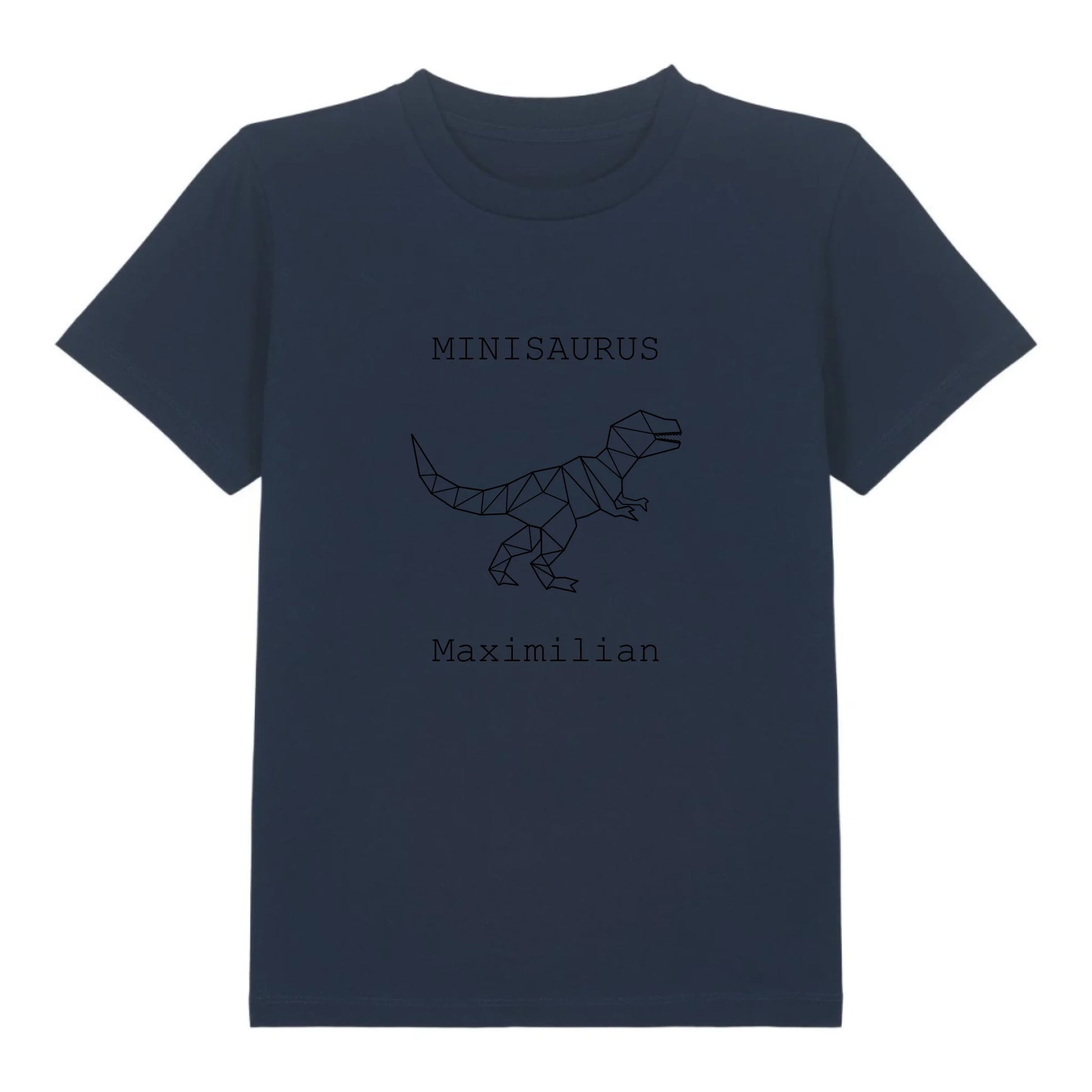 Minisaurus - Bio Kinder Shirt *personalisierbar (mit Namen)* Mini Creator Shirt 2.0 ST ST French-Navy