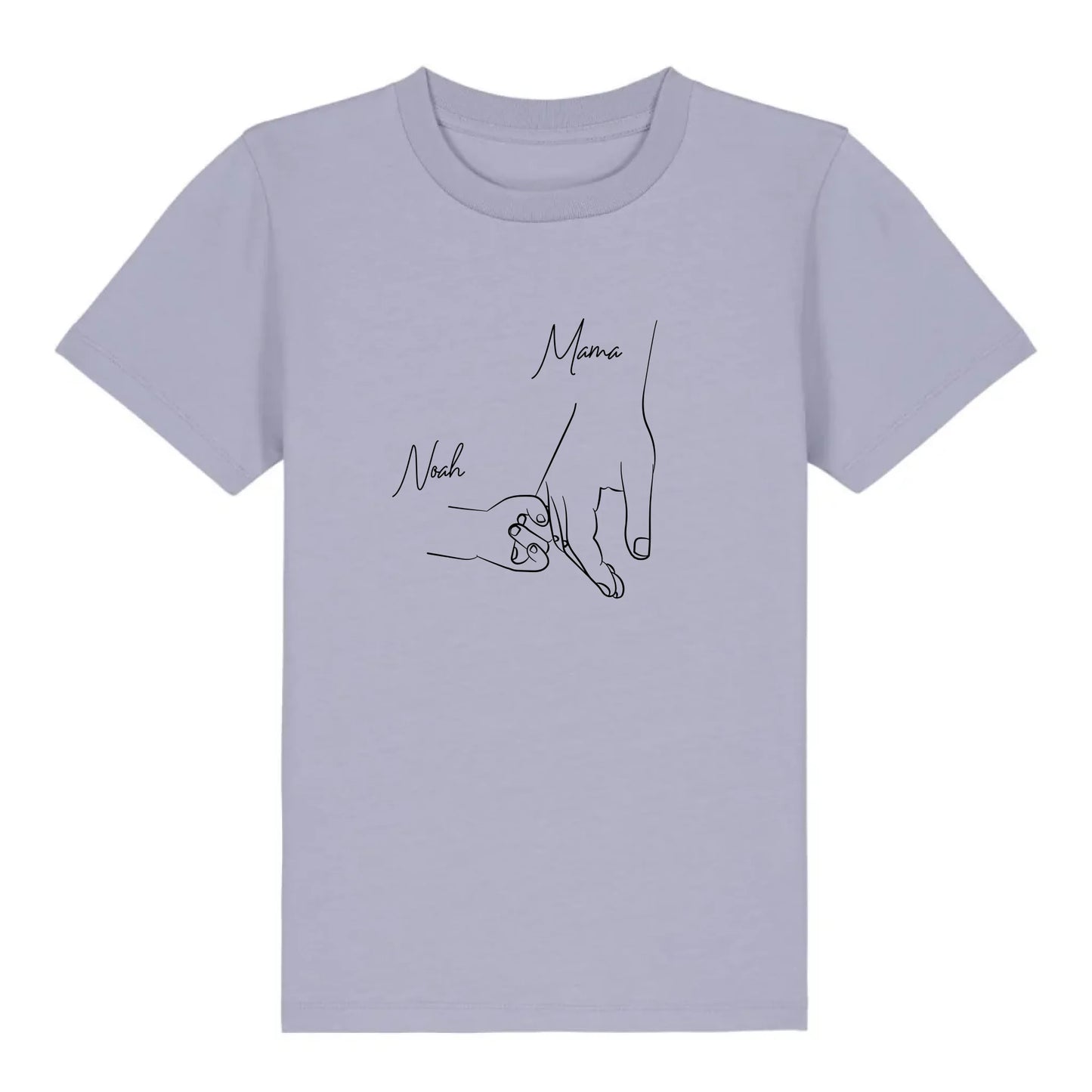 Hold my hand Mom - Bio Kinder Shirt *personalisierbar*