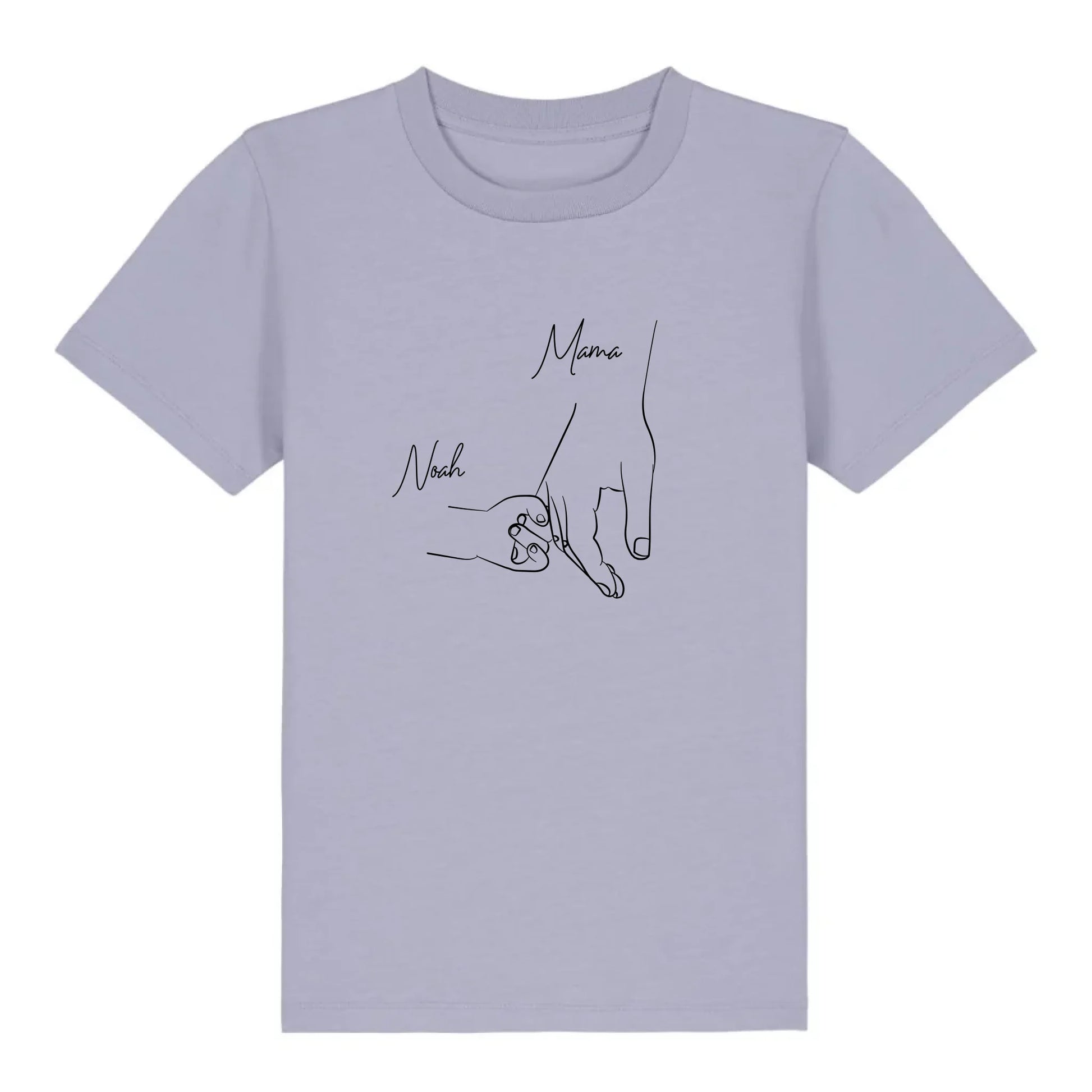 Hold my hand Mom - Bio Kinder Shirt *personalisierbar*