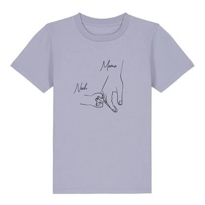 Hold my hand Mom - Bio Kinder Shirt *personalisierbar*