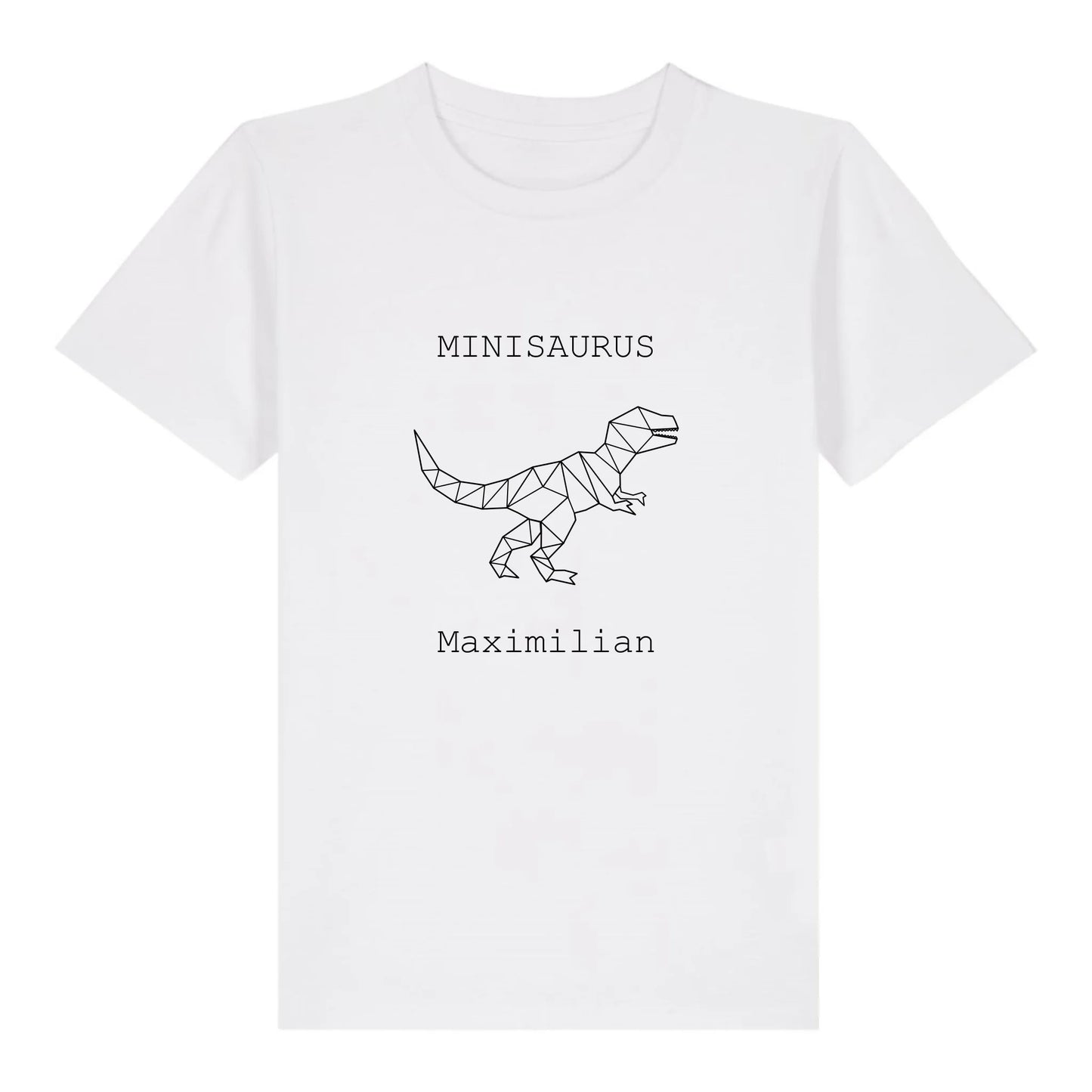 Minisaurus - Bio Kinder Shirt *personalisierbar (mit Namen)* Mini Creator Shirt 2.0 ST ST White