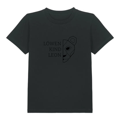 Löwen Kind - Bio Kinder Shirt *personalisierbar (mit Namen)* Mini Creator Shirt 2.0 ST ST Black