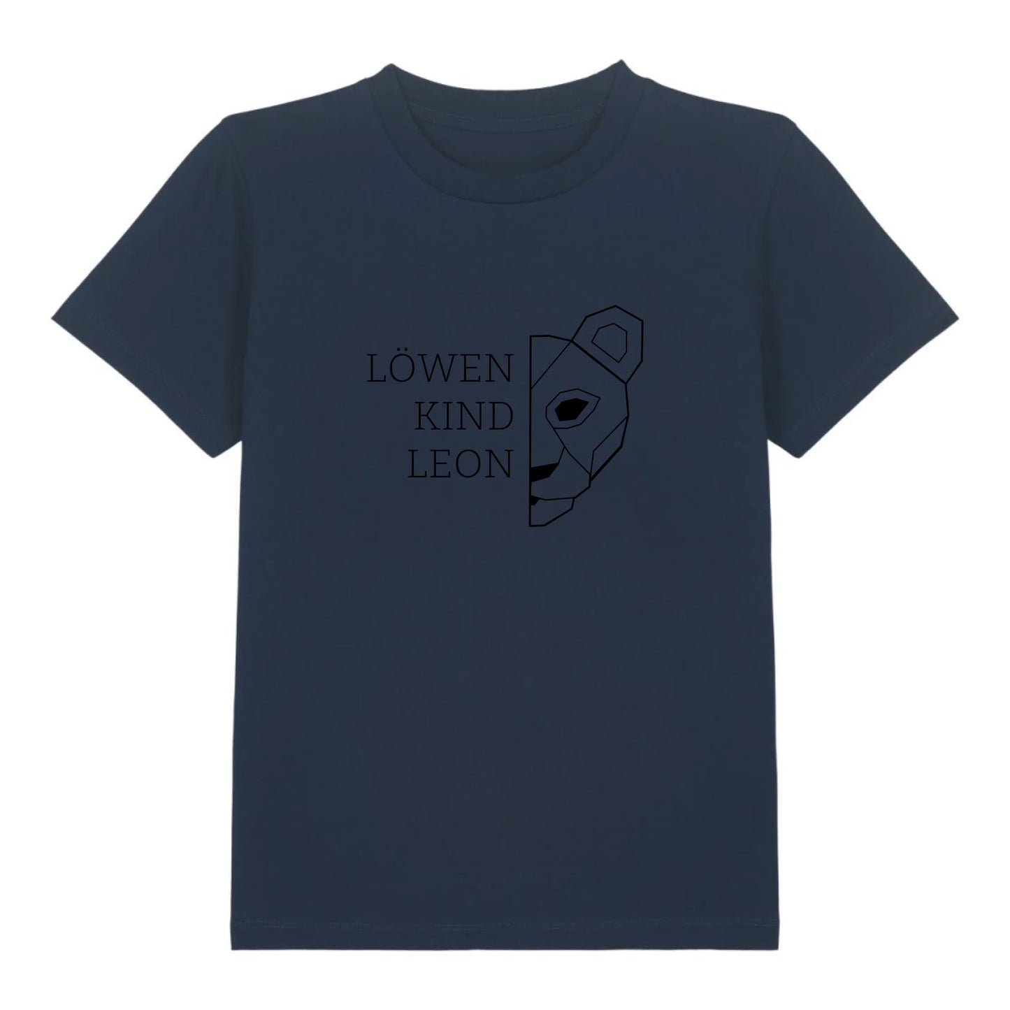 Löwen Kind - Bio Kinder Shirt *personalisierbar (mit Namen)*