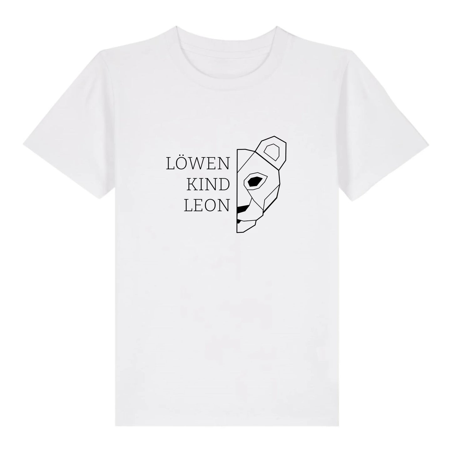 Löwen Kind - Bio Kinder Shirt *personalisierbar (mit Namen)*