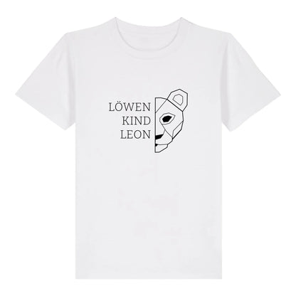 Löwen Kind - Bio Kinder Shirt *personalisierbar (mit Namen)*