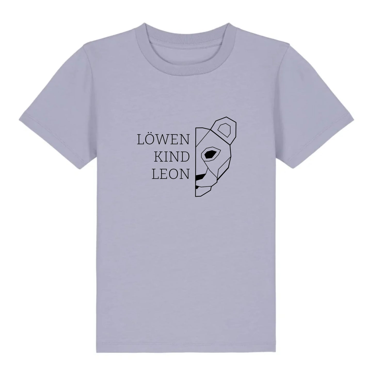 Löwen Kind - Bio Kinder Shirt *personalisierbar (mit Namen)*