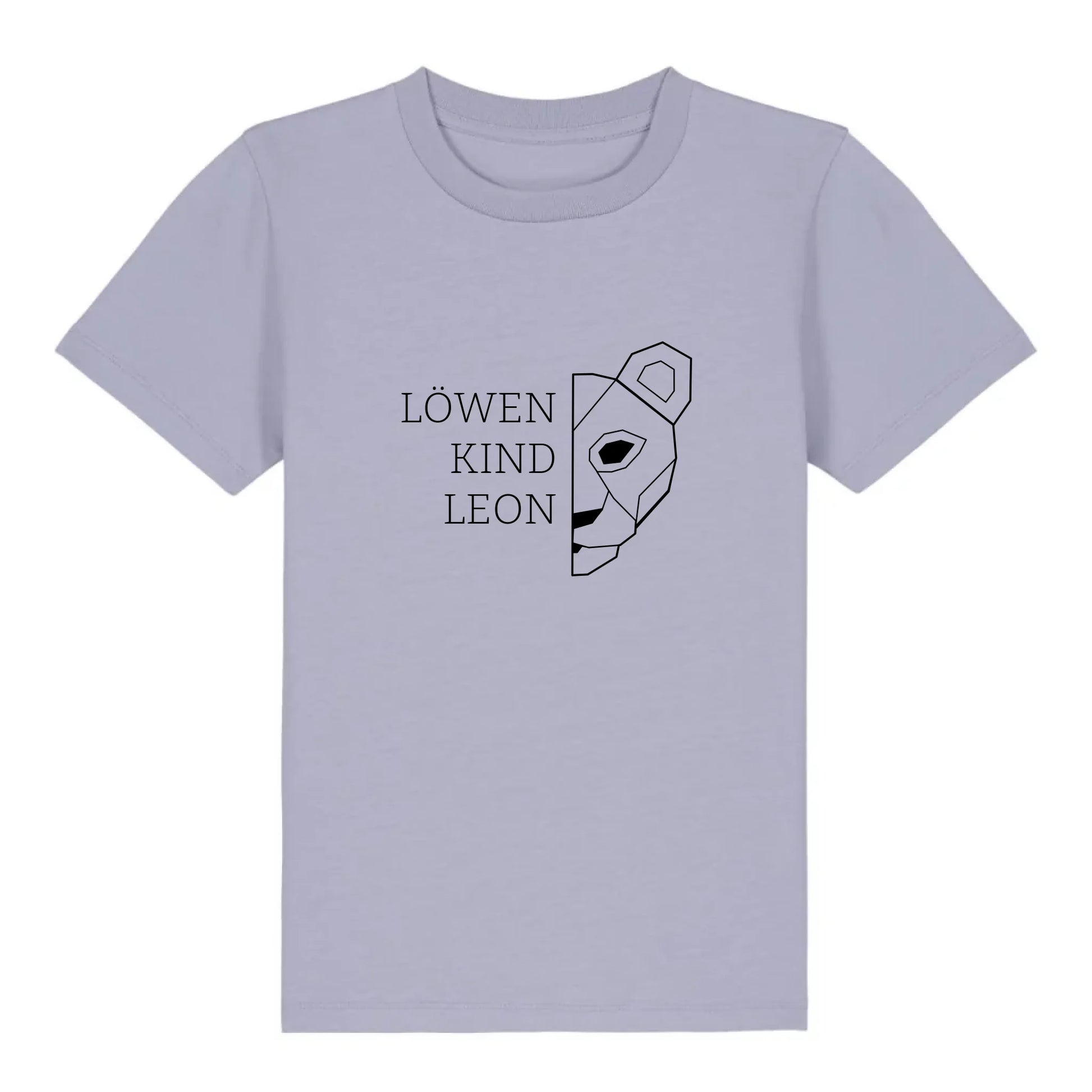 Löwen Kind - Bio Kinder Shirt *personalisierbar (mit Namen)*