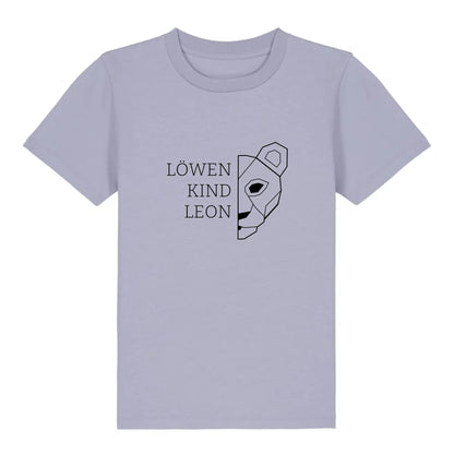 Löwen Kind - Bio Kinder Shirt *personalisierbar (mit Namen)*